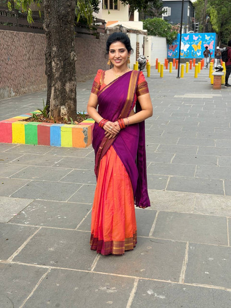 Half Saree ( Unstitched)