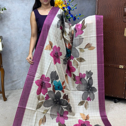 Tussar silk