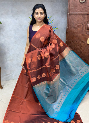 Border Less Kanchi Silk