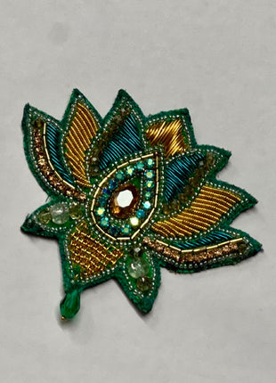 Aari Work Lotus