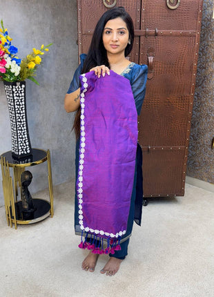 Cotton Saree With Running Blouse
