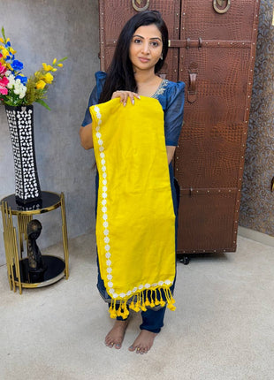 Cotton Saree With Running Blouse