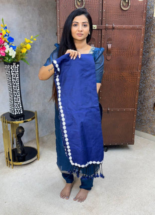 Cotton Saree With Running Blouse