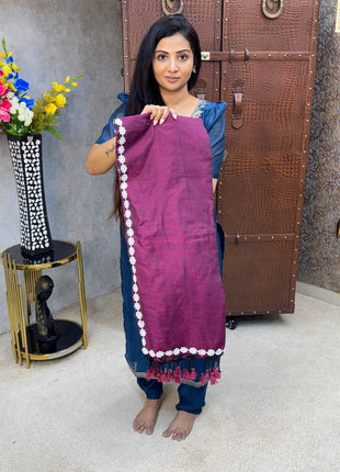 Cotton Saree With Running Blouse