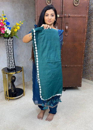 Cotton Saree With Running Blouse
