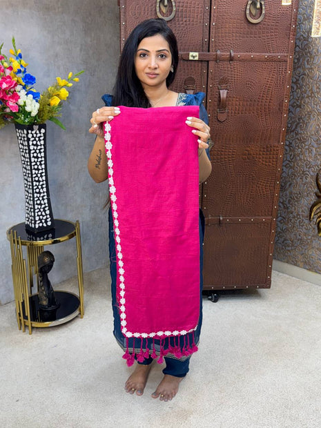 Khadi Cotton With Running Blouse