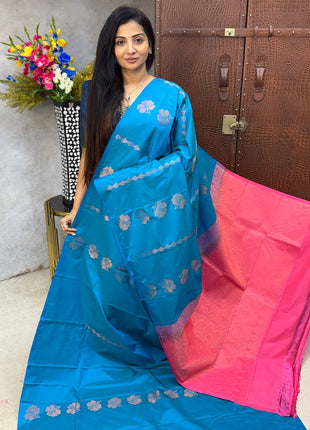 Border Less Kanchi Silk