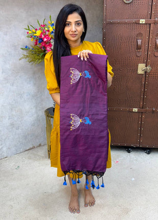 Cotton Saree With Running Blouse