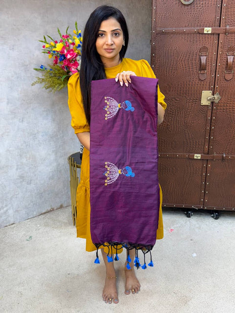 Khadi Cotton With Running Blouse