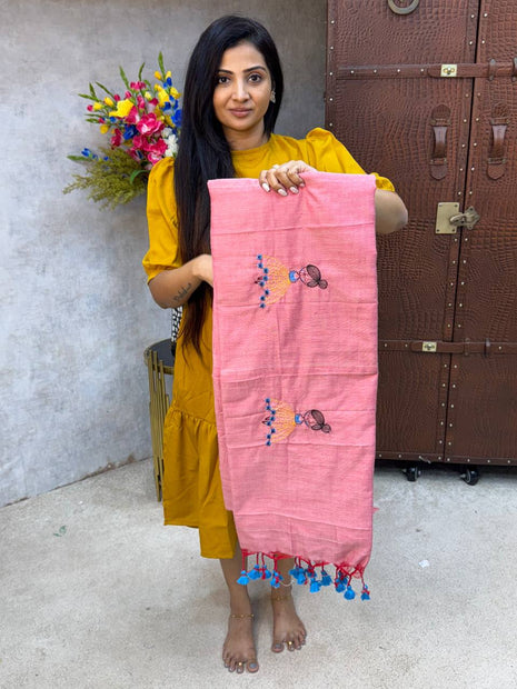 Khadi Cotton With Running Blouse