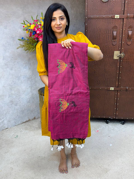 Khadi Cotton With Running Blouse