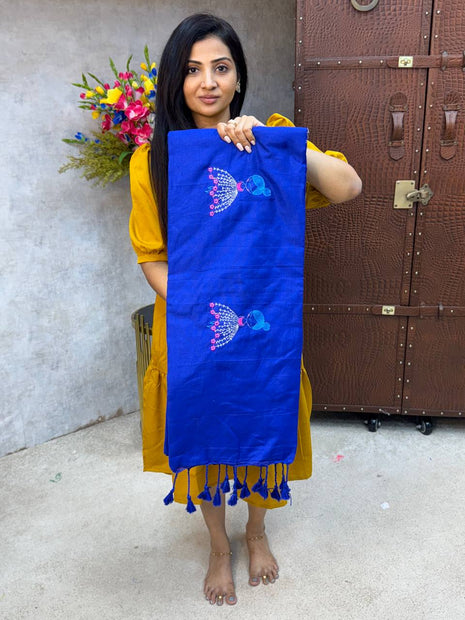 Khadi Cotton With Running Blouse