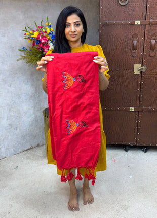 Cotton Saree With Running Blouse