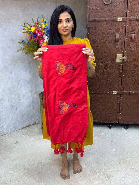 Khadi Cotton With Running Blouse