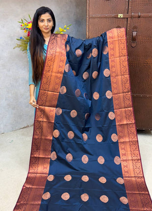 Long Border Kanchi Silk
