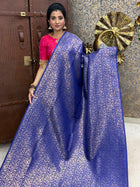 Border Less Kanchi Silk