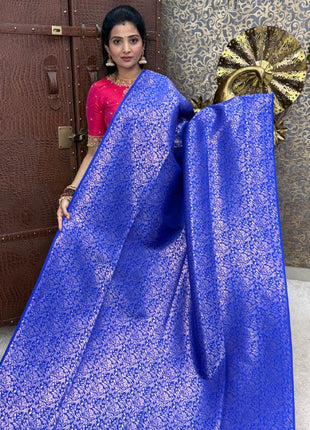 Border Less Kanchi Silk