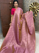 Border Less Kanchi Silk