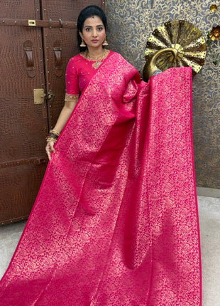 Border Less Kanchi Silk
