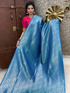 Border Less Kanchi Silk