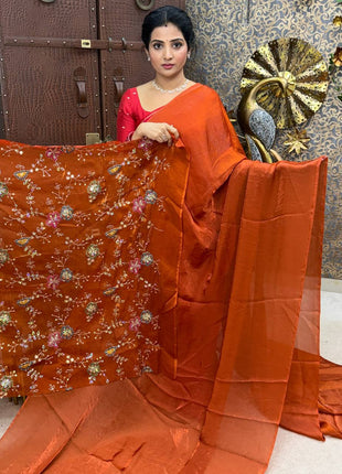Fendi Designer Saree