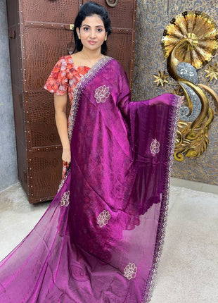 Crush Saree