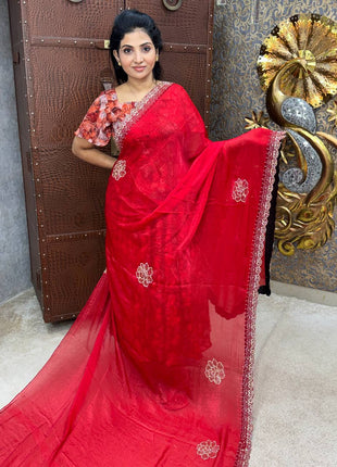 Crush Saree