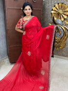Crush Saree