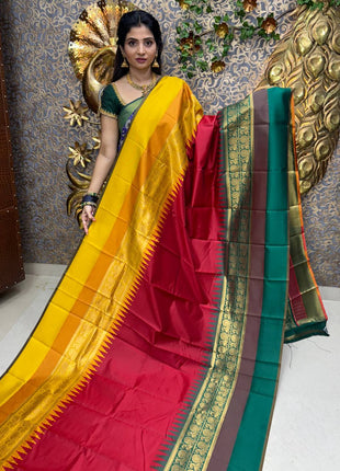 Semi kanchipuram Silk