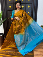 Border Less Kanchi Silk