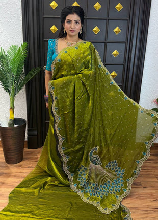 Fendi Designer Saree