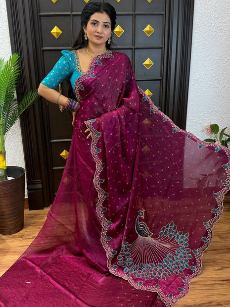 Fendi Designer Saree