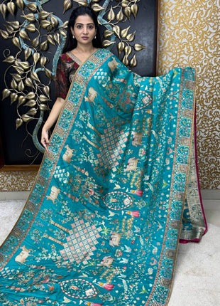 Handloom Munga Crepe  Pashmina