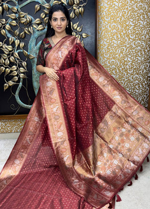 Mulberry Saree