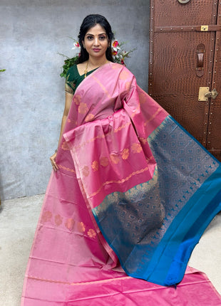 Border Less Kanchi Silk
