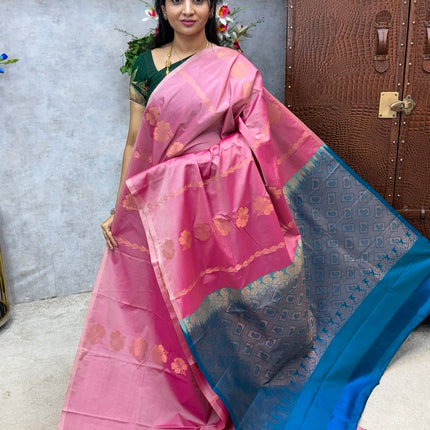 Border Less Kanchi Silk