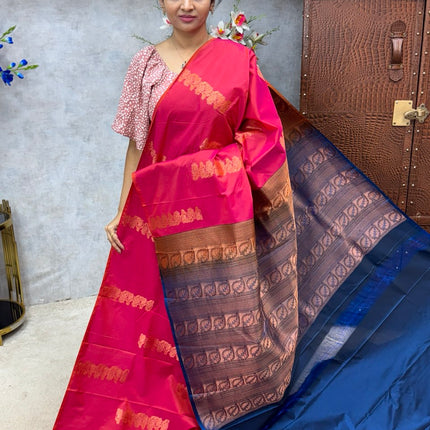 Border Less Kanchi Silk