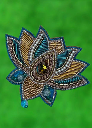 Aari Work Lotus