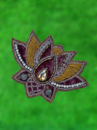 Aari Work Lotus