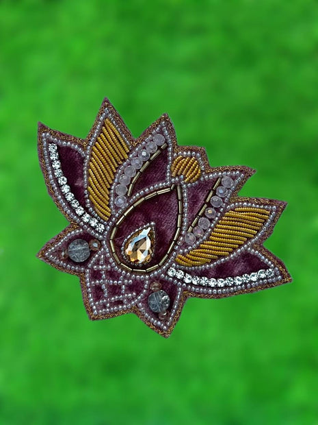 Aari Work Lotus
