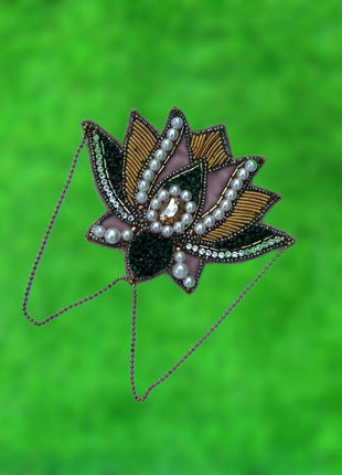 Aari Work Lotus