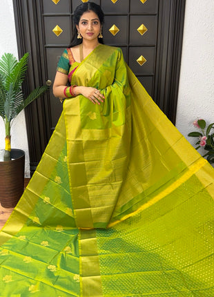 Premium Kanchi Gold Zari