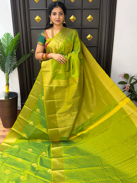 Premium Kanchi Gold Zari