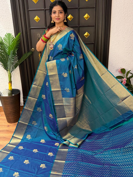 Premium Kanchi Gold Zari