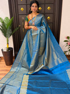 Premium Kanchi Gold Zari