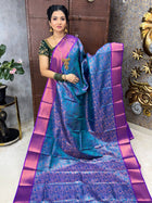 Triple Shade Kanchi Silk