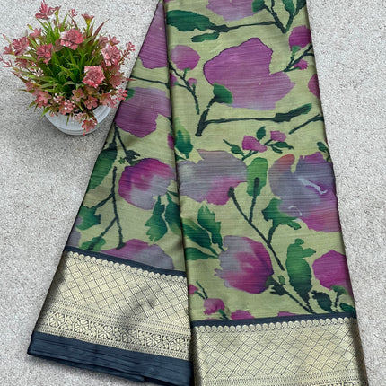 Printed Pure Silk