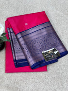 Premium Kanchi Silver Zari