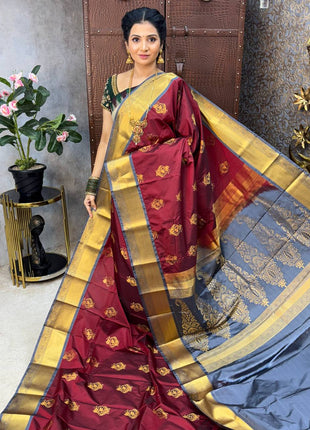 Kanchi Silk Gold Zari