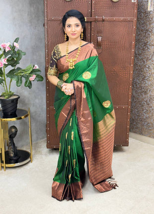 Premium Kanchi Coffee Brown Border